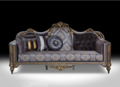 Bank in klassieke stijl met Chesterfield-design voor de woonkamer